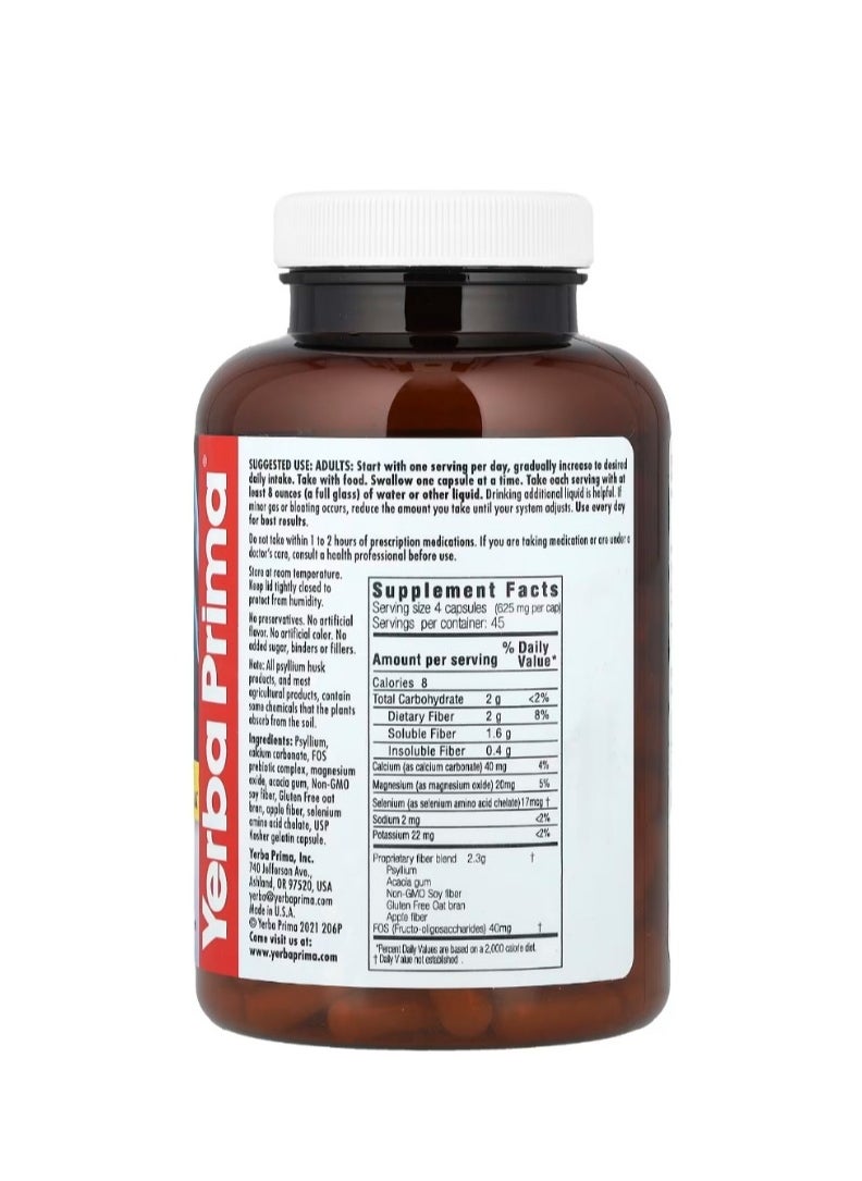 Yerba Prima Prebiotic Colon Care 180 Capsules  - Image 2