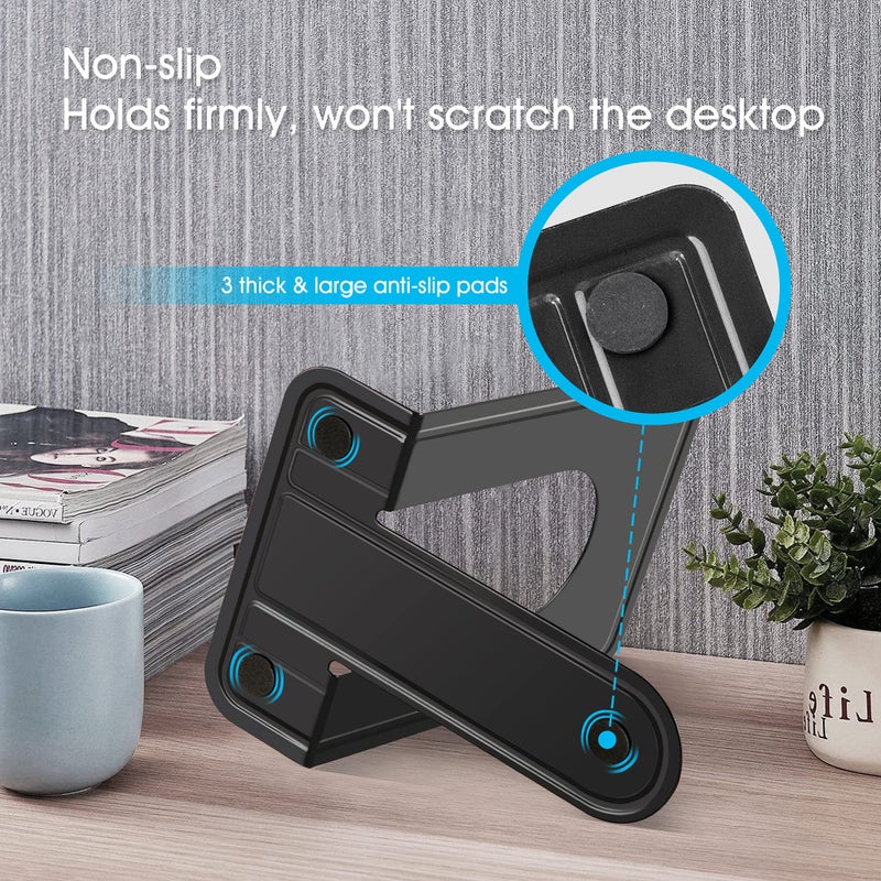 HappyHapi Book Ends, Bookends for Shelves, 24pcs Metal Bookends, Book Ends for Heavy Books Holders for Office Home Library Book Ends Supports, Book Ends to Hold Books Heavy Duty - Image 4