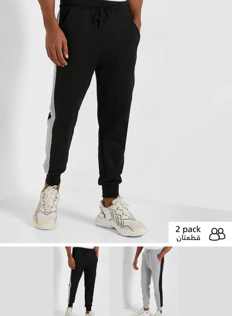 Seventy Five 2 Pack Panel Joggers