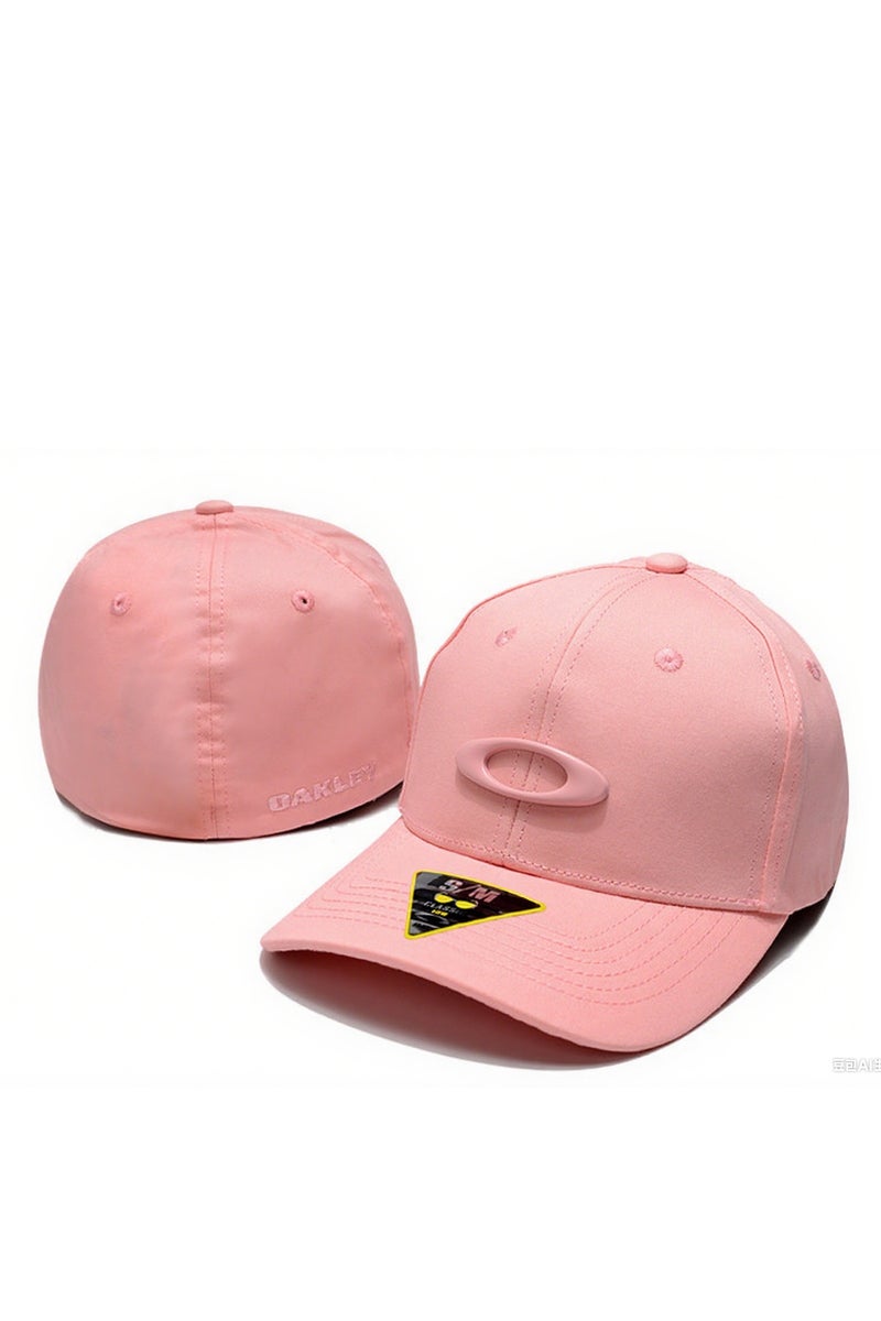 Oakley Pink Adjustable Baseball Cap with Signature Logo