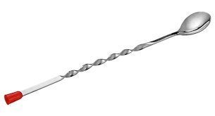 Taluka Stainless Steel TwistNeck Bar Spoon Silver 2 Piece - Image 4