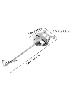 Excefore Horn Music Folder, Trumpet Marching Clamp-on Lyre Metal Plating Sheet Music Clip, Suitable for Beginners  - Image 3