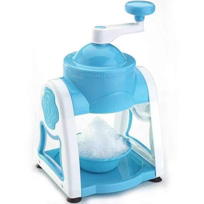 CHEAPERZONE Plastic Manual Gola Maker with Slush Maker and Ice Crusher Manual Ice Gola Slush Maker Ice Snow Maker Machine ICE Snow Multicolor Pack of 1 - Image 1