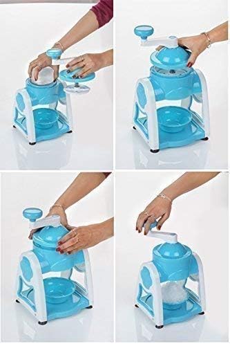 CHEAPERZONE Plastic Manual Gola Maker with Slush Maker and Ice Crusher Manual Ice Gola Slush Maker Ice Snow Maker Machine ICE Snow Multicolor Pack of 1 - Image 5