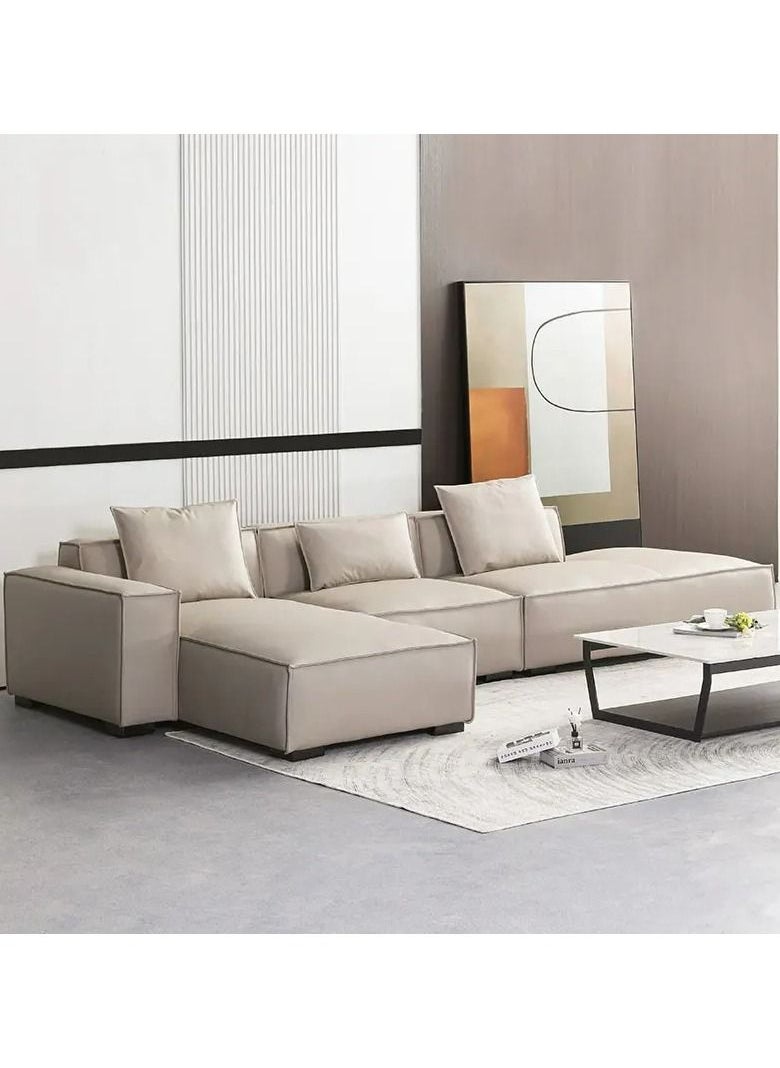 Generic New Design L Shape Technology Genuine Living Room Sofa  - Image 2