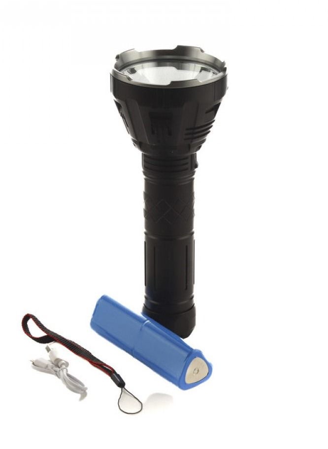 360 degree Light - 360°Light Rechargeable Tactical Flashlight High Lumens LED Super Bright with 5 Modes Water Resistant Emergency Flashlight - Image 1