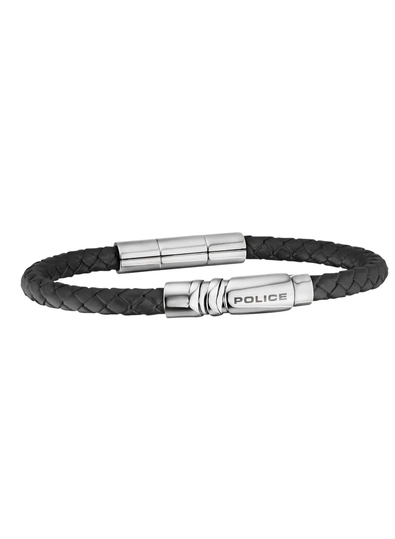 بوليس Men's Cylinder Staineless Steel Bracelet