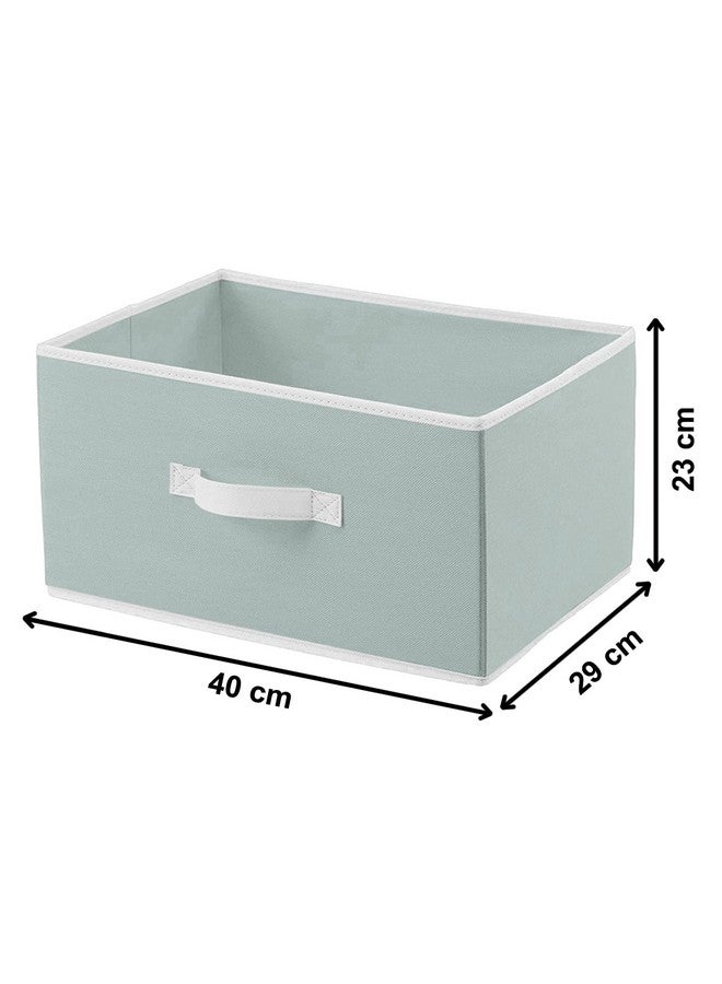 Kuber Industries Multipurposes Rectangular Flodable Storage Box, Drawer Storage and Cloth Organizer (Grey)-HS40KUBMART23892, Non-woven - Image 5