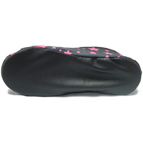 bowlingballcom Premium Bowling Shoe Protector Covers XLarge Fits Mens Size 1015 Pink Stars - Image 3