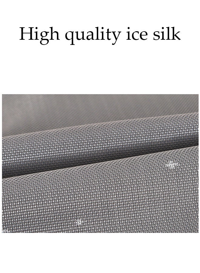 DUNISO 2PCS Cooling Pillow Cases Luxury Soft Smooth Pillow Covers for Skin and Hair Care Comfortable and Breathable Ice Silk for Hot Sleepers Hair and Skin Friendly  - Image 2
