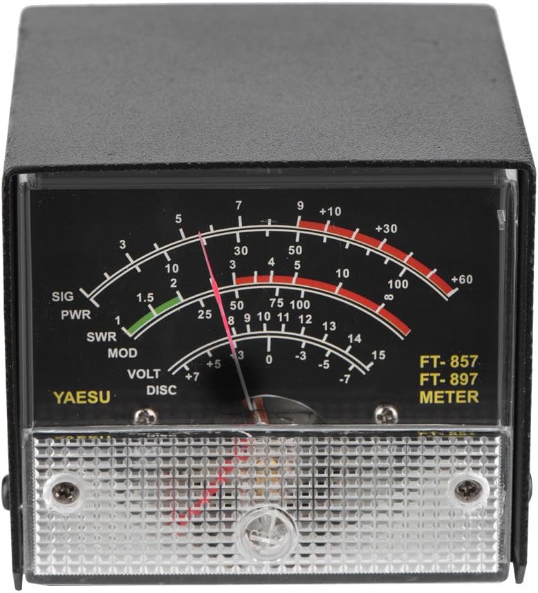 ZERONE External S Meter SWR Power Meter for Yaesu FT-857 FT-897, Multi-Function Receive Display Monitor for Radio Signal Transmission Measurement Ham Radio Accessory - Image 2