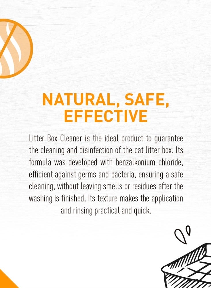 CAT Space Litter Box Cleaner Spray 500ml - Image 4