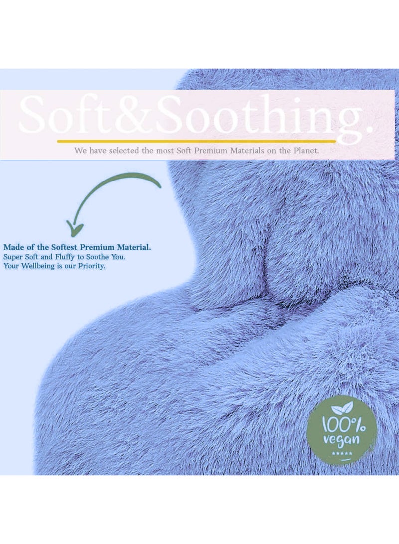 Mini Hot Rubber Water Bag with Protection Cloth Cover - Image 2
