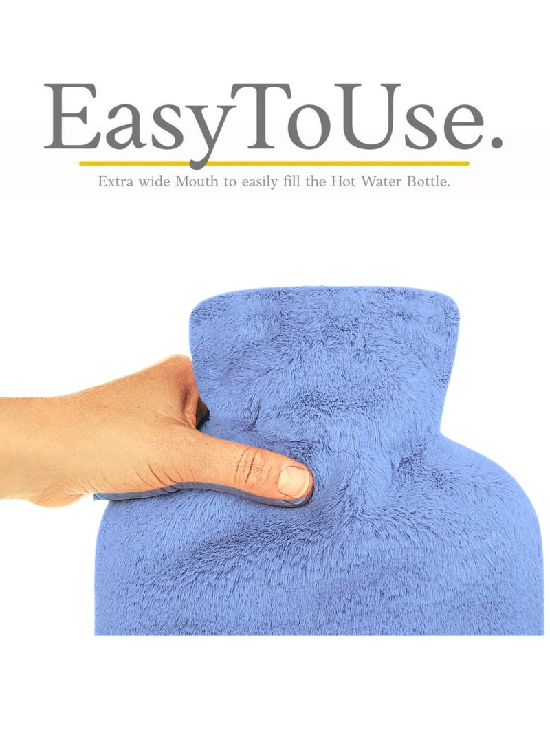 Mini Hot Rubber Water Bag with Protection Cloth Cover - Image 4