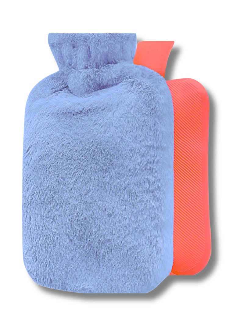 Mini Hot Rubber Water Bag with Protection Cloth Cover - packaging may vary - Image 1