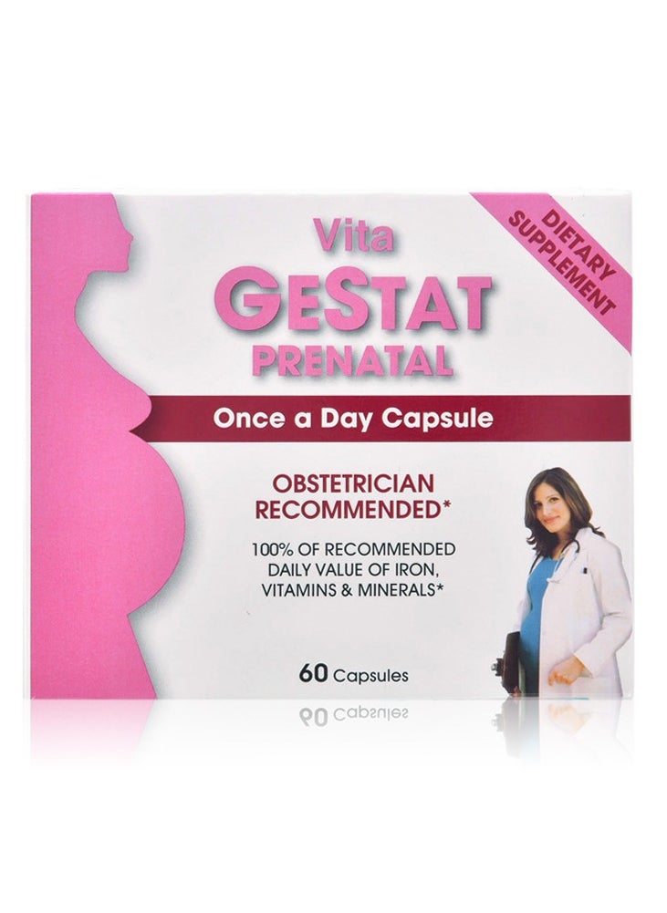 Vita - Gestat Prenatal Supplement 60 Capsules - Image 1