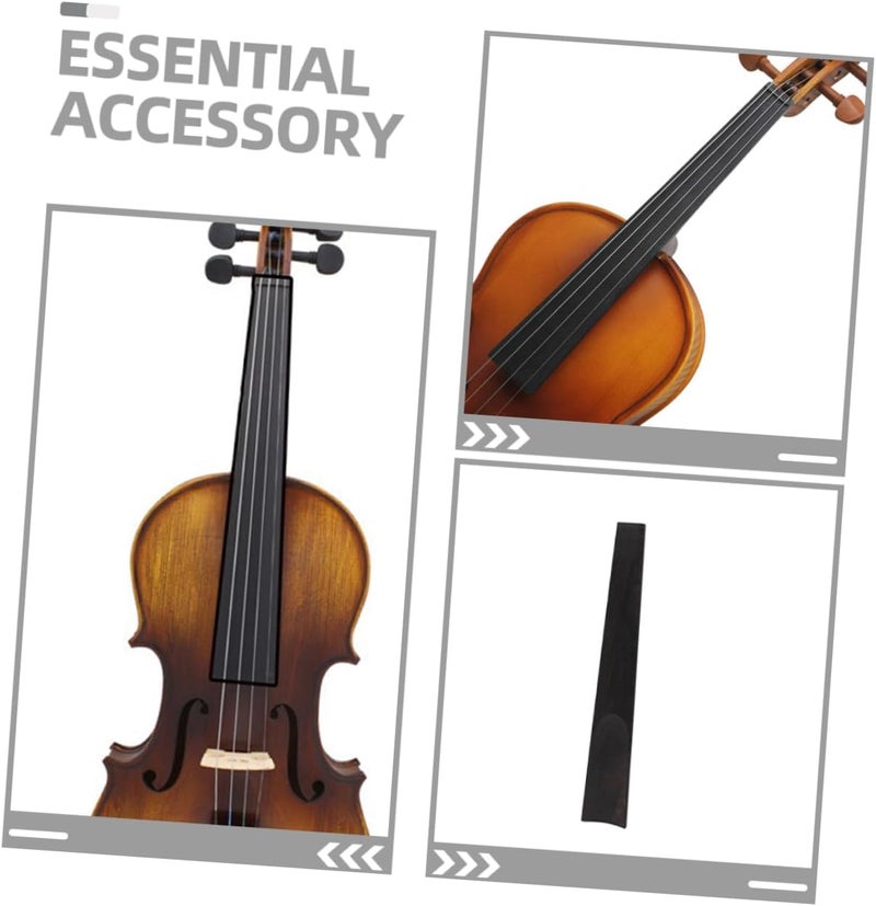 Cross product combo compatible TOYANDONA Violin Replacement Fingerboard Sturdy Ebony Fretboard Accessory for Enhanced Sound Quality for Musicians and Beginners Compatible with Various Violins Gulf climate upgraded quality Space saving Flexible purchase choices Multiple design variants Full land route delivery Remote village delivery cover Global standard processed material Anti slip Safe approved storage space Suburban residential ship Pre-sale confirmed stock Hardness boosted processed substance Temp fluctuation resistant crafted quality Processed natural substance Main road full logistics cover Local market compliant trusted quality Safe silicone build Adjustable build Worldwide simple practical design User feedback upgraded quality Dense area priority deliver General need oriented design Durability boost selected material Easy daily handling design - Image 4