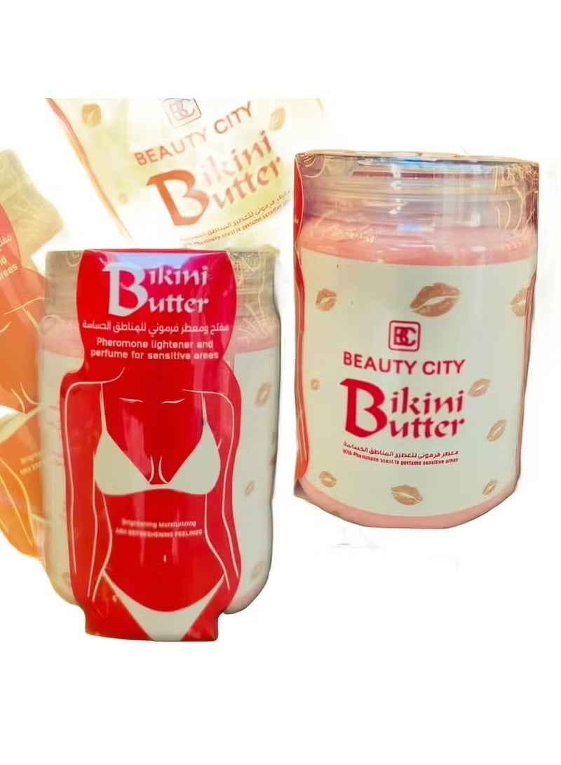 Pheromone Bikini Butter - Lightening and Fragrant Moisturizer for Sensitive Areas - Refreshing Intimate Care - 200ml