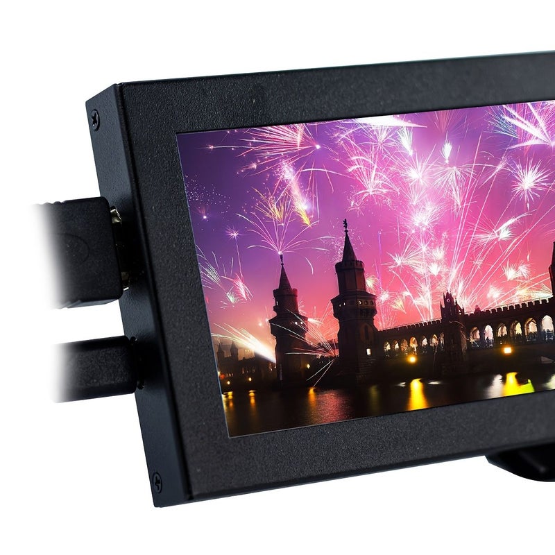 شاشة LCD طويلة الشكل 1920×480 بوصة 8.8 بوصة لوحة تشغيل الشاشة عرض فرعي AIDA64 - Image 5
