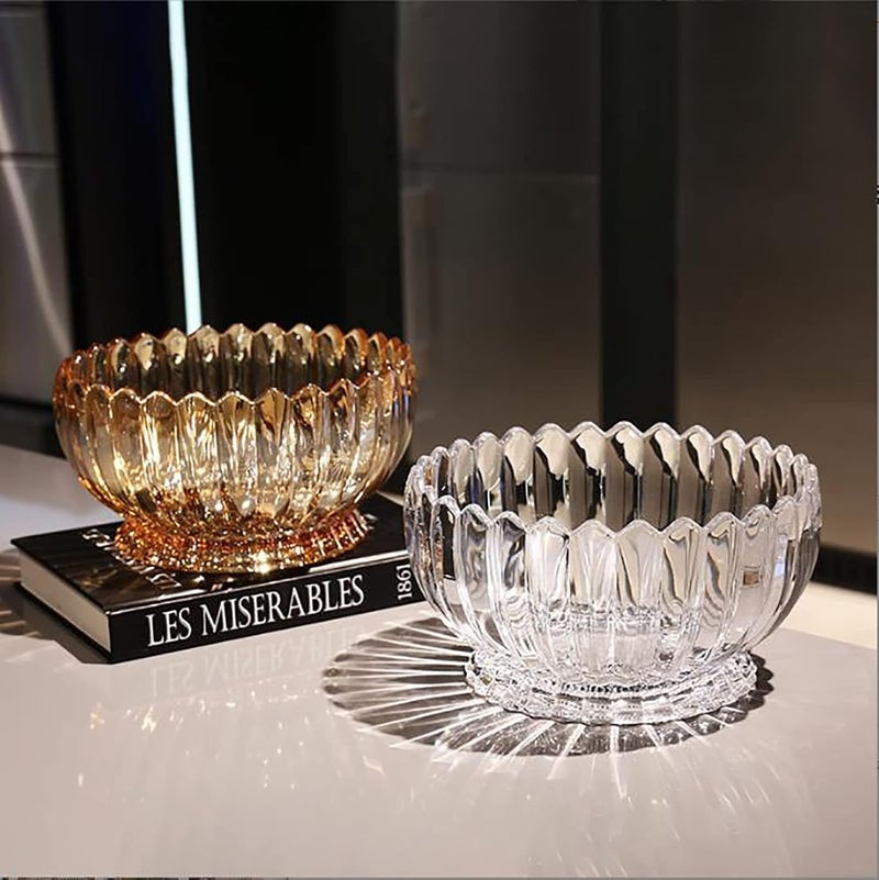 bellemax Glass Serving Deep Bowls 3.5 Inch Set of 6 for Kitchen,Salads Bowls, Dipping Bowls, Serving Bowl for Snack, Spices, Dipping, Creams, Salads, Dessert, Rice, Microwave Safe (BX-07) - Image 3