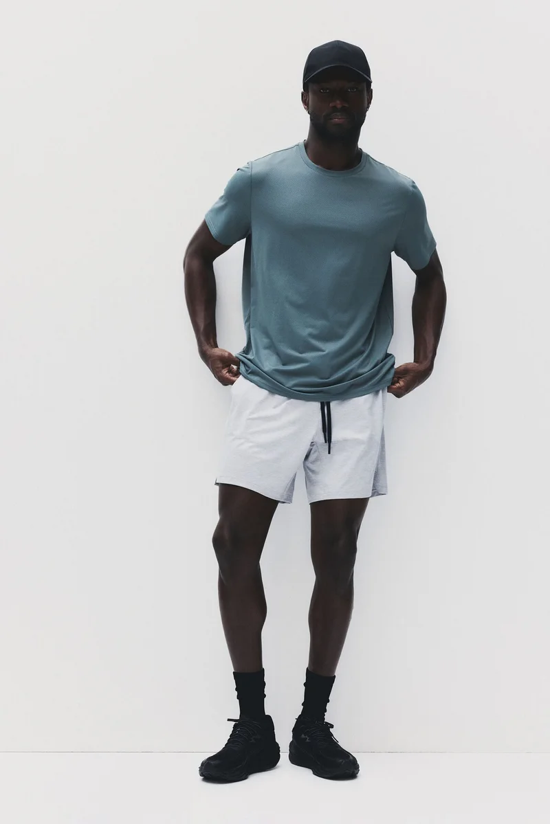 H&M  Mesh sports T-shirt with DryMove™ for Men | Best Price UAE