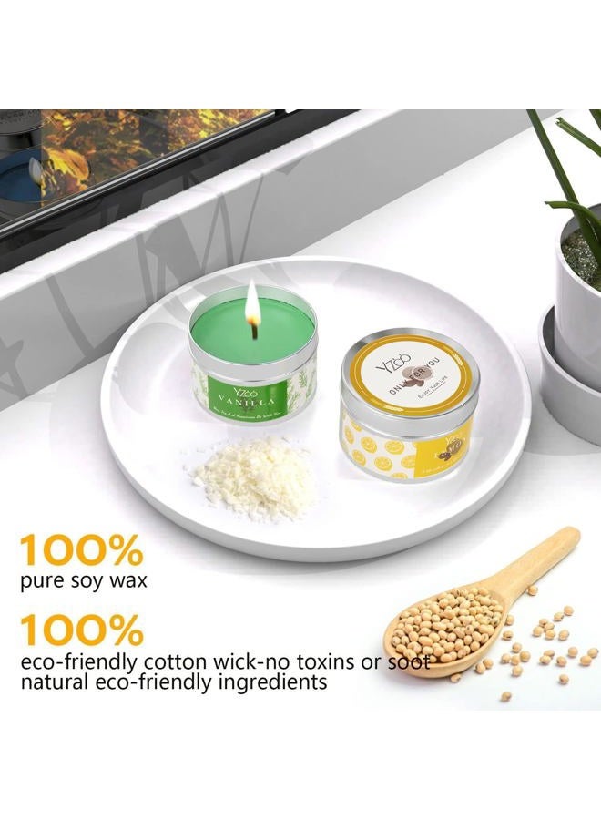 Yzoo Complete Candle Making Kit for Adults - DIY Candle Supplies with Soy Wax, Wax Melter, Scents, Dyes, Wicks & More - Arts & Crafts Kits - Image 5