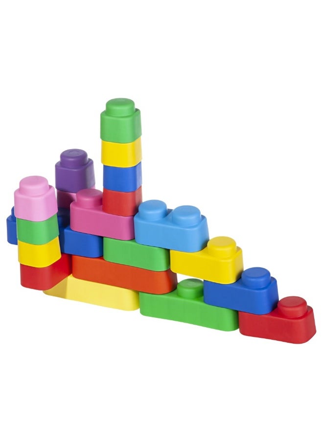 little tikes Little Tikes Soft Blocks Stacking Toy Set (42 Pieces)  - Image 2