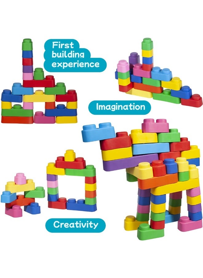little tikes Little Tikes Soft Blocks Stacking Toy Set (42 Pieces)  - Image 3