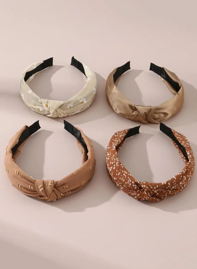 Take Two Multi Set of 4 - Twist Headband for Women | Best Price UAE