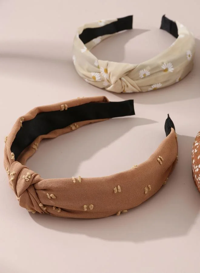 Take Two Multi Set of 4 - Twist Headband for Women | Best Price UAE