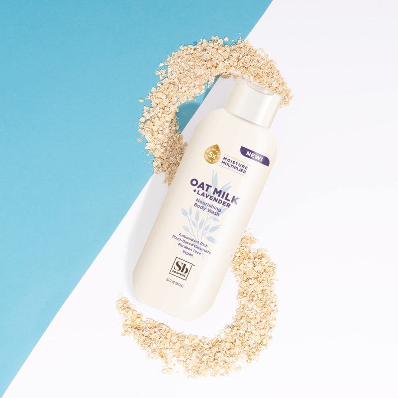 Soapbox Body Wash, Oat Milk + Lavender Body Wash, Vegan & Moisturizing, Calming with Shea Butter, 3 Pack, 20oz Each - Image 3