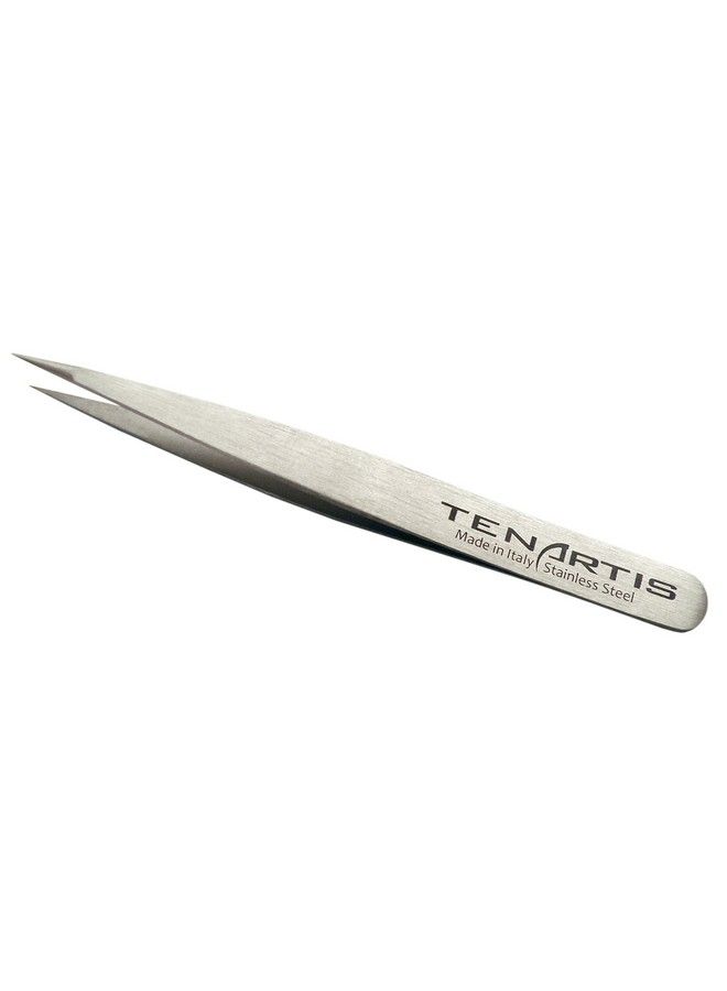 Tenartis Pointed Hair Tweezers Stainless Steel Tenartis Made In Italy - Image 1