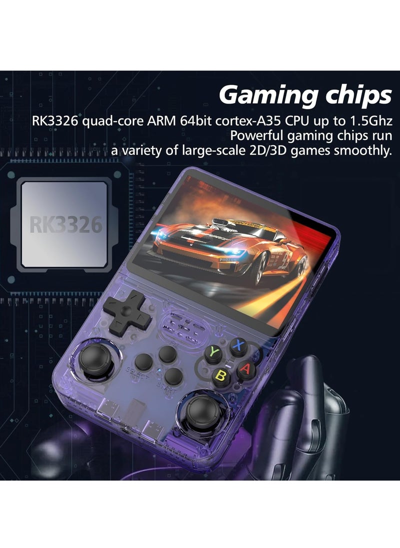 B NEW - R36S Retro Handheld Game Console, 3.5 inch HD Display, Dual 3D Joysticks, 11 Emulator, 64GB Include 15000 Games - Image 1