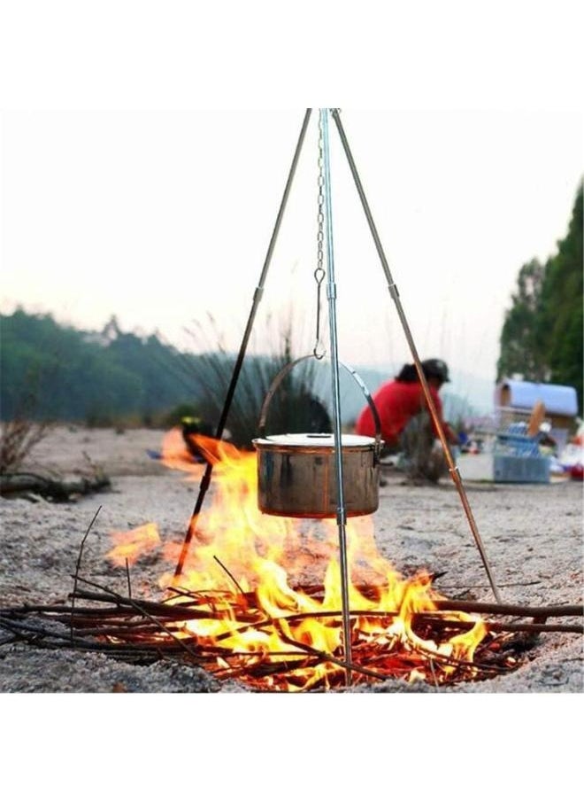 Outdoor Camping Fire Oven Cooking Tripod Hanging Pot Campfire Picnic Roast (9pcs-small) - pzsku/Z67A6D3CB0D8702D006EAZ/45/_/1730370650/32444c5e-84c9-4c00-b31d-3bd98c4bf325