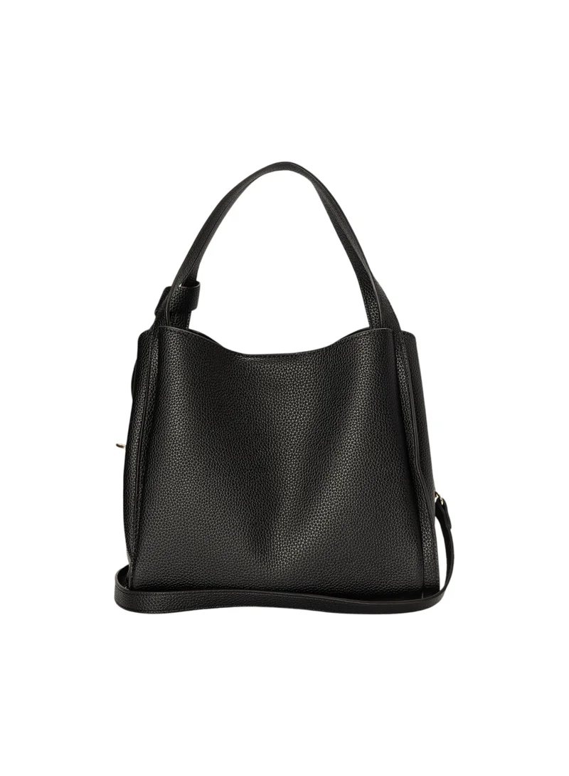 Bata Textured Shoulder Bag