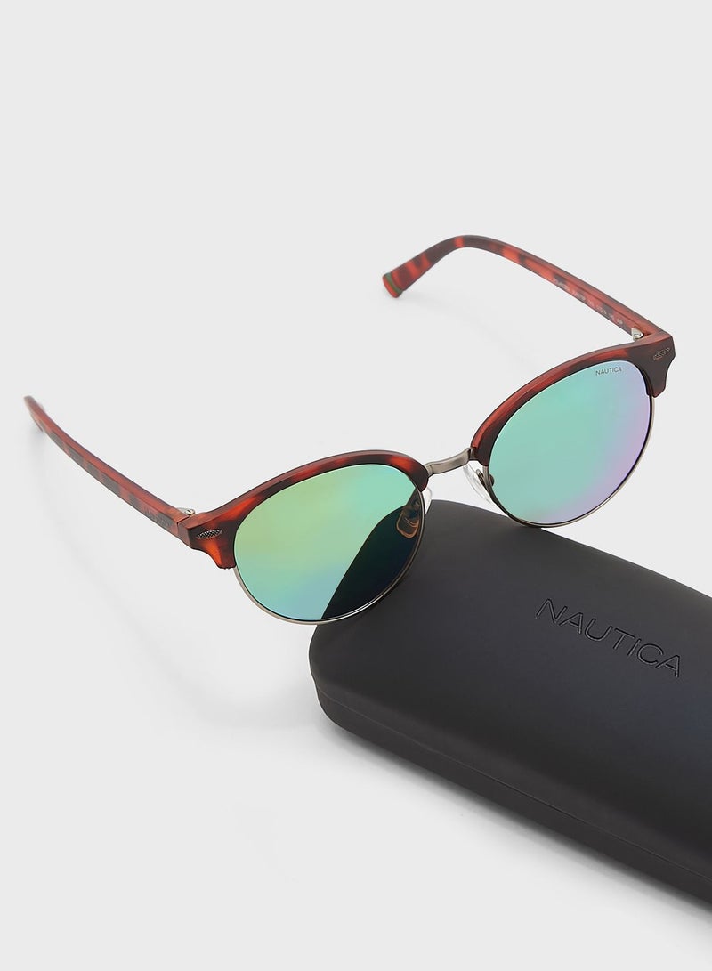 نوتيكا نظارة شمسية مستديرة - Image 4