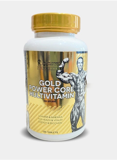 Kevin Levrone Gold Power Core Multivitamin 120 Tablets 120 Serving