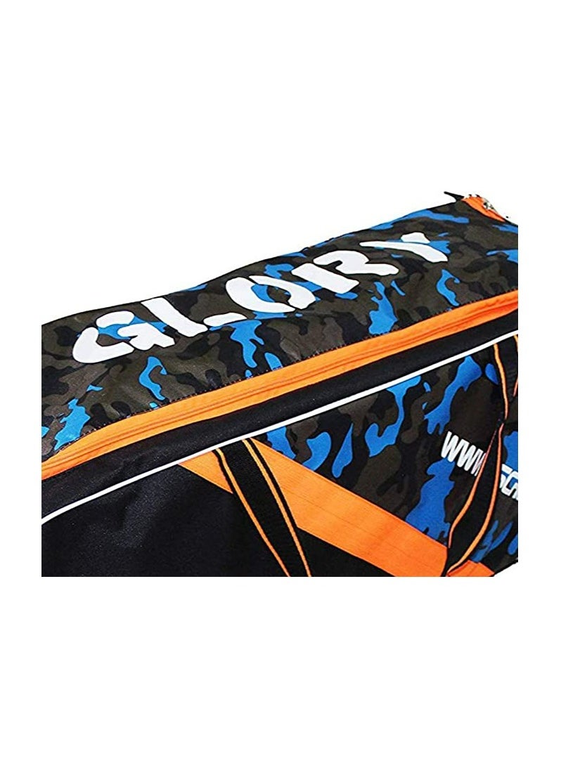 SS - Glory Cricket Kit Bag | Color: Black | Size: Full Size, 86x 30x 25 | For Men & Boys | Material: Polyester | 1 Main Compartment | Highly Durable | Large Pockets - Image 1