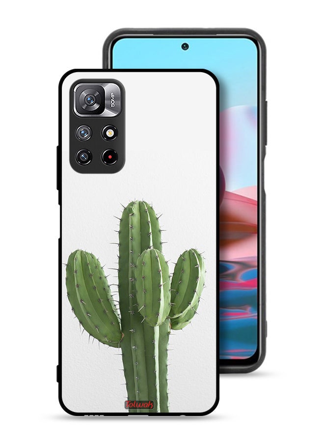 Tolwak Xiaomi Redmi Note 11 4G Protective Case Cover Cactus Plant - Image 1