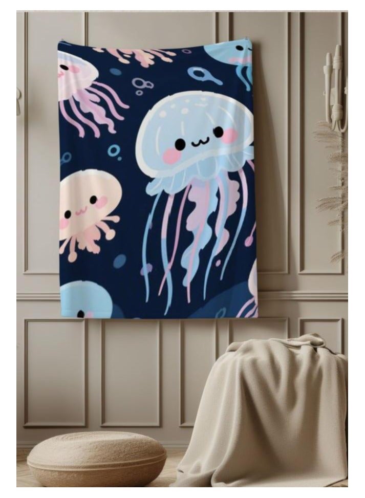 general Children's or student cartoon flannel thin blanket (warm and comfortable, suitable for sleep, games) 100cm*150cm - Image 5