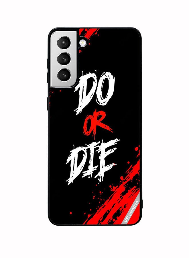 VR CREATIVE Protective Case Cover For Samsung Galaxy S22 Plus 5G Do Or Die Design Multicolour - Image 1
