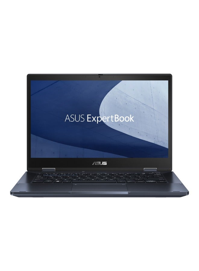 ASUS ExpertBook B3 (90NX07N1-M002F0) Touch screen 14-Inch Display, Core i7-1335U Processor/16GB RAM/1TB SSD/Intel Iris XE Graphics/DOS(Without Windows) English/Arabic Star Black - Image 1