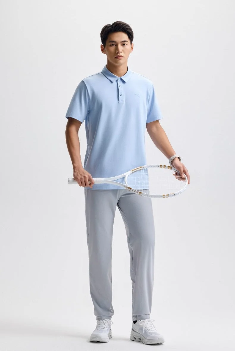 ANTA A·AIR Tech Cooling Tee/Polo Shirt/Cooling Fabric · Breathable Comfort · Smart-Casual Style