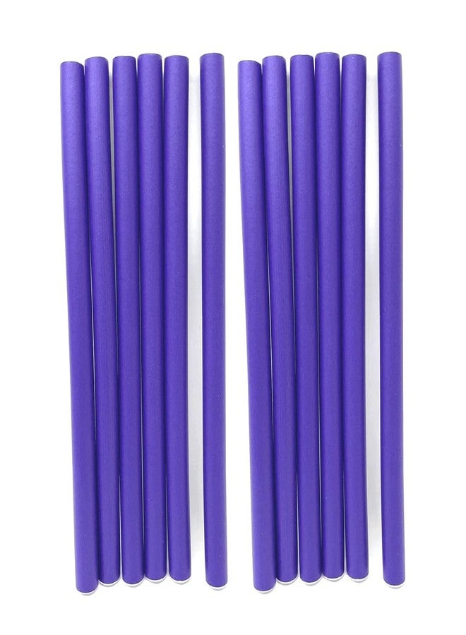 THE UM24 Soft Twist Flexible Spongy Rod Hair Roller Medium 12PC - Image 4