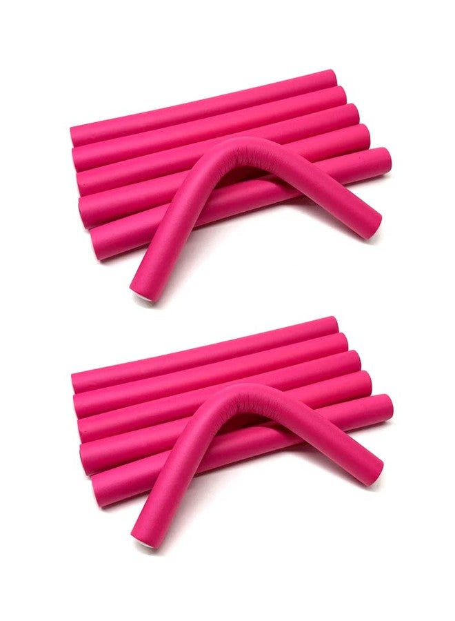 THE UM24 Soft Twist Flexible Spongy Rod Hair Roller Medium 12PC - Image 2