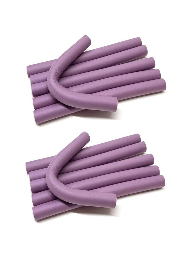 THE UM24 Soft Twist Flexible Spongy Rod Hair Roller Medium 12PC - Image 1