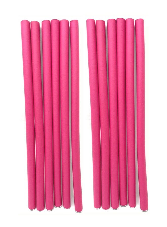 THE UM24 Soft Twist Flexible Spongy Rod Hair Roller Medium 12PC - Image 5