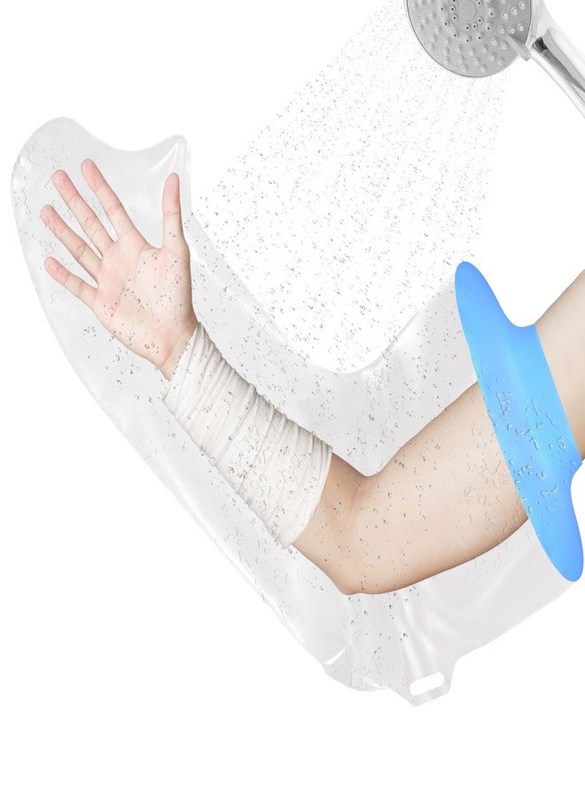 KEEFITT Arm Cast Cover for Shower Full Size, Extra-Large Waterproof Cast Shower Protector, Reusable Arm Shower Dry Bag for PICC, Bandage, Post Surgery, Splint and Cast - Image 1