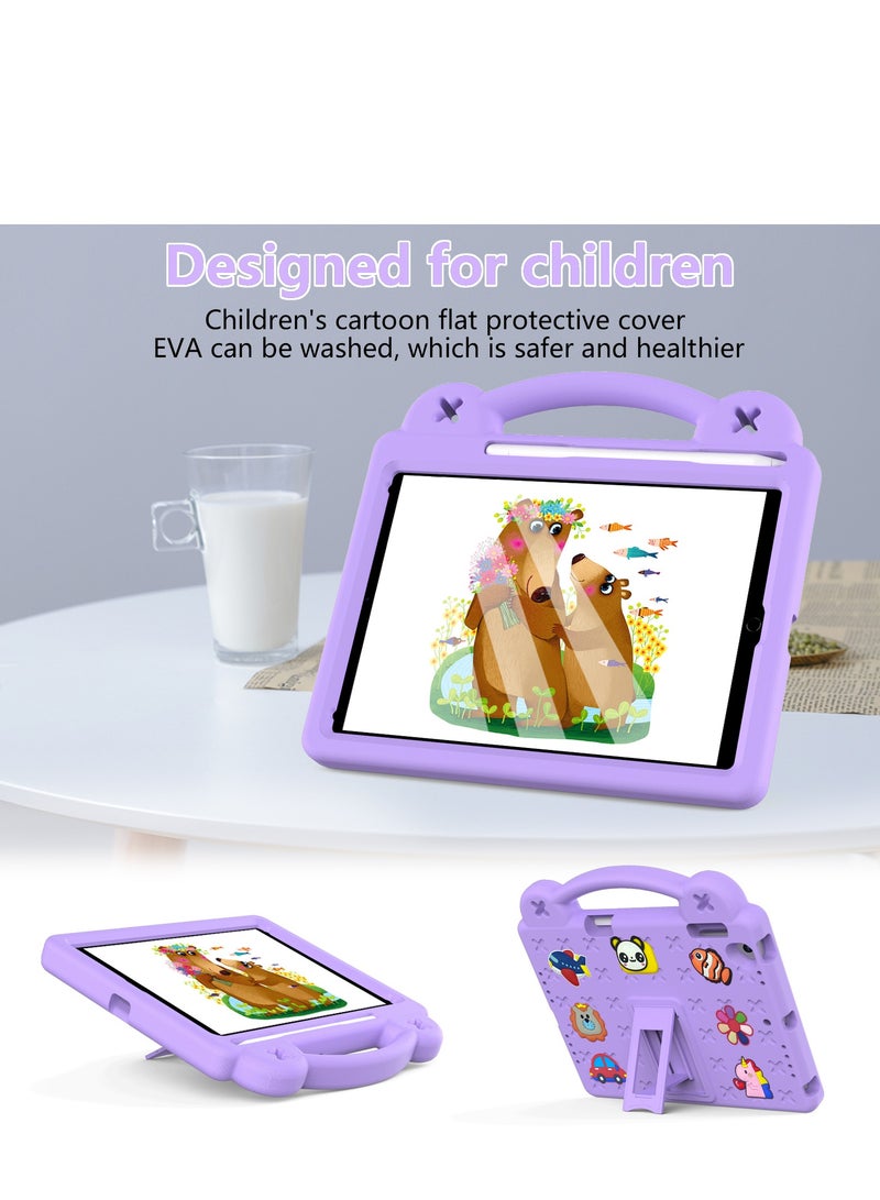 Child protection case for iPad 9.7 5th 6th (2017/2018) Heavy duty EVA foam shockproof case Child protection case with stand - Image 2