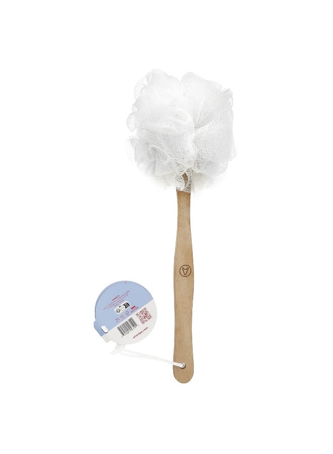 afterspa أفتر سبا، إسفنجة استحمام شبكية مع مقبض، 1 إسفنجة - Image 3